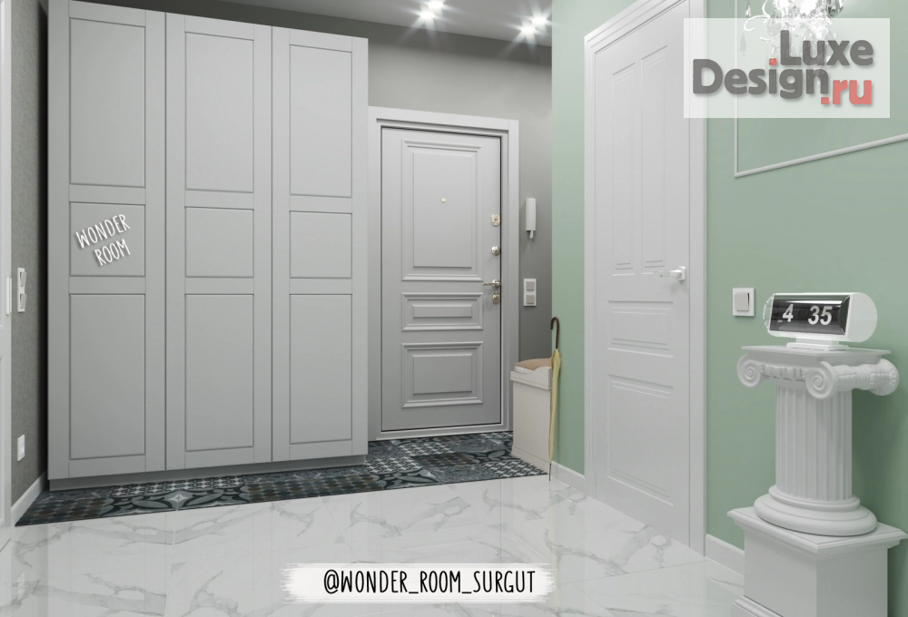 Дизайн интерьера трехкомнатной квартиры "Квартира для семейной пары" (фото 6)