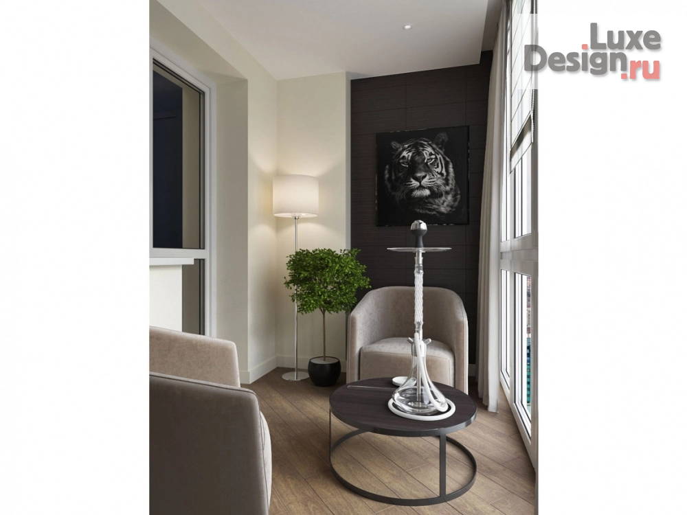 Дизайн интерьера квартиры "Дизайн интерьера квартиры площадью 107 метров кв." (фото 6)