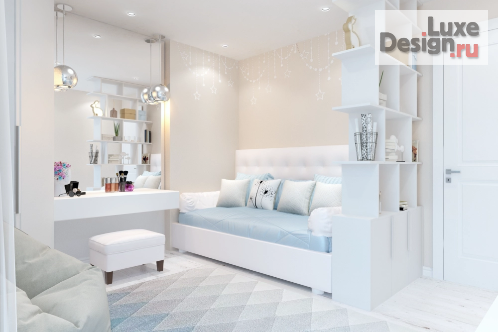 Дизайн интерьера четырехкомнатной квартиры "Дизайн- проект для семьи из четырех человек. Площадь 120 кв. м." (фото 5)