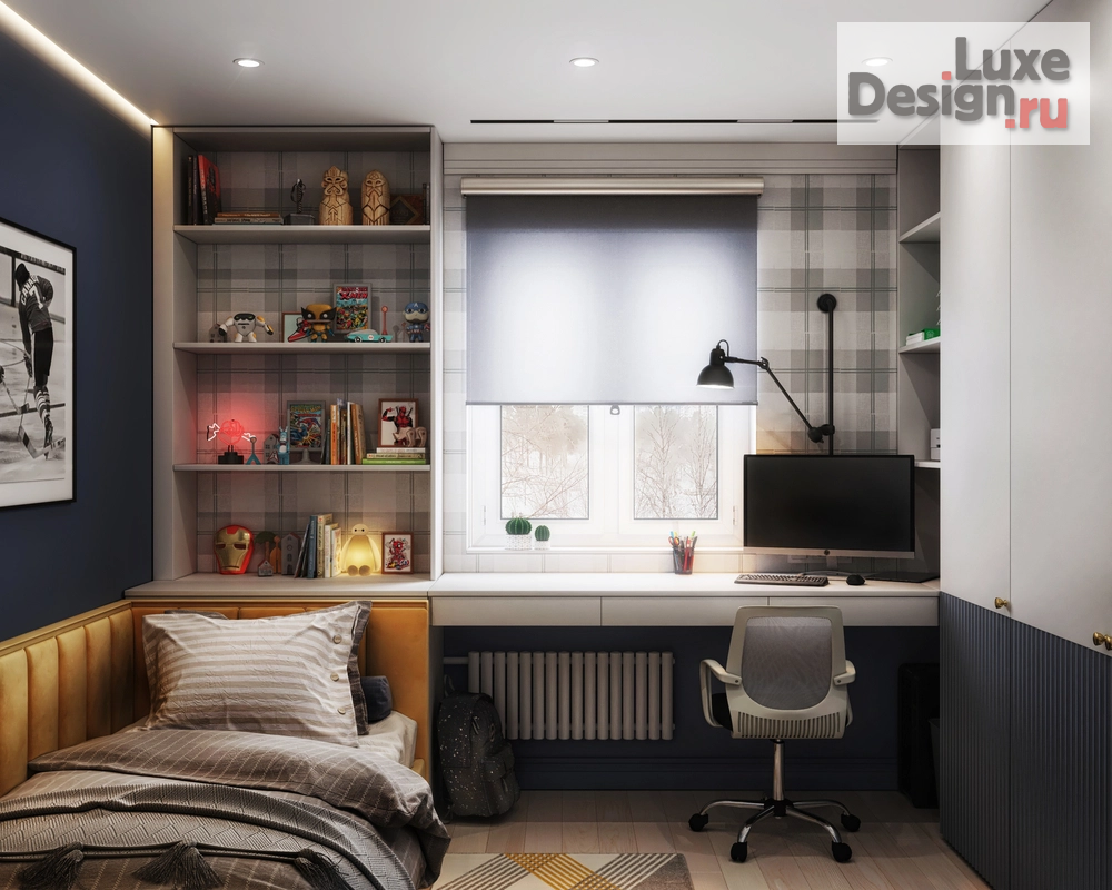 Дизайн интерьера трехкомнатной квартиры "Дизайн-проект г. Когалым" (фото 14)