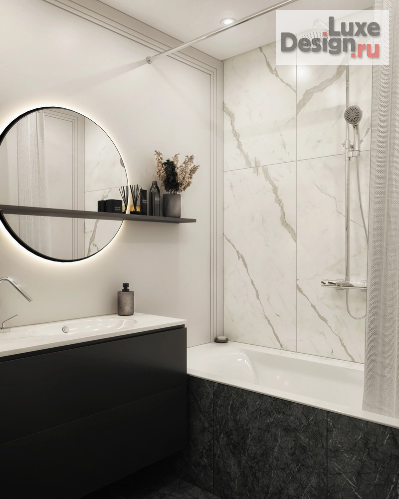 Дизайн интерьера трехкомнатной квартиры "Дизайн-проект г. Когалым" (фото 22)