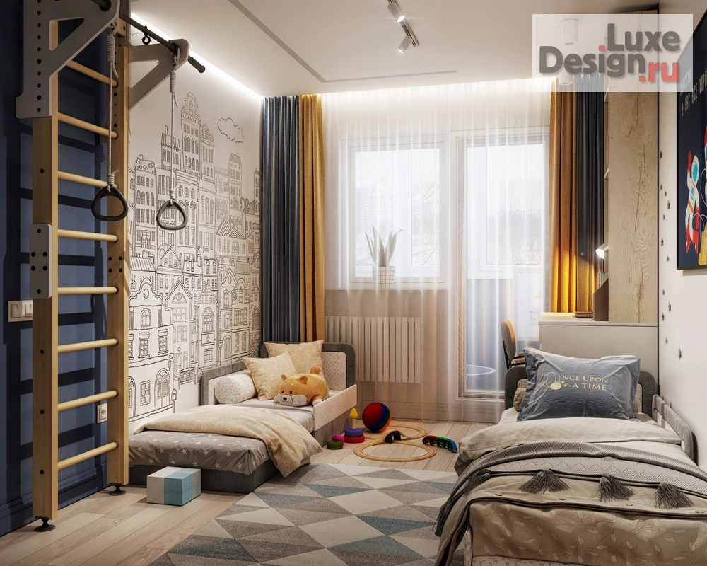 Дизайн интерьера трехкомнатной квартиры "Дизайн-проект г. Когалым" (фото 17)