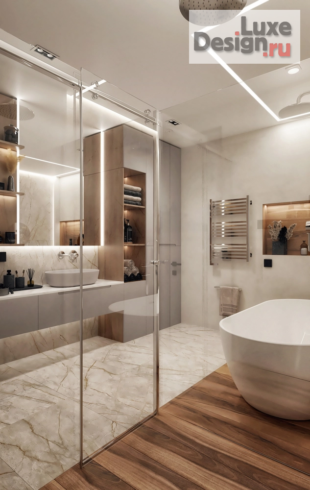 Дизайн интерьера трехкомнатной квартиры "ЖК "За Ручьем"" (фото 25)