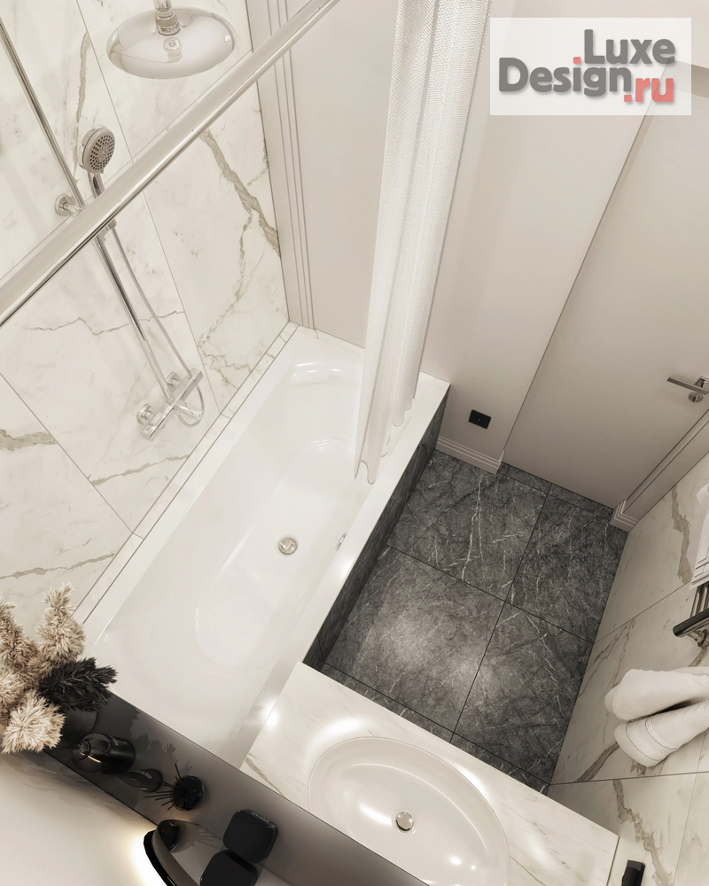 Дизайн интерьера трехкомнатной квартиры "Дизайн-проект г. Когалым" (фото 24)